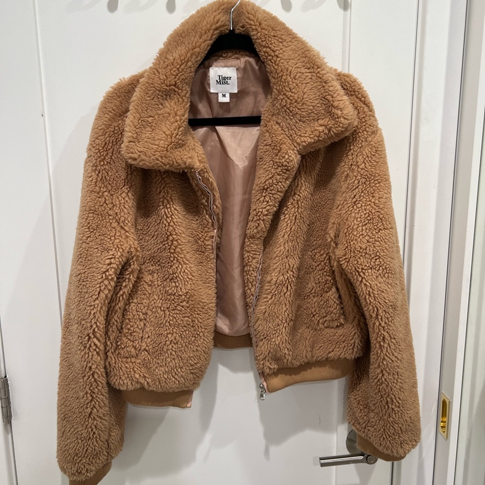 Tiger mist teddy jacket! So cozy